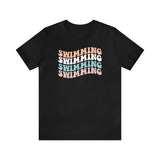 Swimming Wave Swim T-shirt