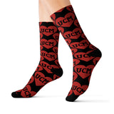 I Heart UCM Sublimation Socks