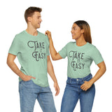 Take it Easy Unisex Jersey Short Sleeve Tee