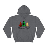 Merry and Bright Trees Unisex Heavy Blend™ Hooded Sweatshirt