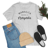 Mamacita Needs a Margarita Unisex Jersey Short Sleeve Tee (Bella+Canvas)