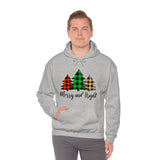 Merry and Bright Trees Unisex Heavy Blend™ Hooded Sweatshirt