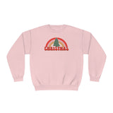 Rainbow Christmas Unisex NuBlend® Crewneck Sweatshirt (Jerzees)