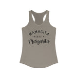 Mamacita Needs a Margarita Women's Ideal Racerback Tank (Next Level)