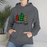 Merry and Bright Trees Unisex Heavy Blend™ Hooded Sweatshirt