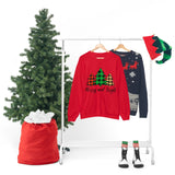 Merry and Bright  Trees Unisex Heavy Blend™ Crewneck Sweatshirt