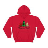 Merry and Bright Trees Unisex Heavy Blend™ Hooded Sweatshirt