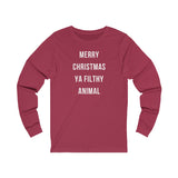 Ya Filthy Animal Unisex Jersey Long Sleeve Tee