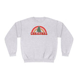 Rainbow Christmas Unisex NuBlend® Crewneck Sweatshirt (Jerzees)