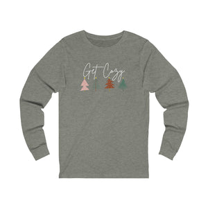 Get Cozy Unisex Jersey Long Sleeve Tee (Bella+Canvas)