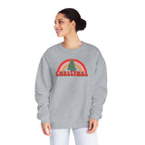 Rainbow Christmas Unisex NuBlend® Crewneck Sweatshirt (Jerzees)