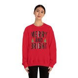 Merry and Bright Unisex Heavy Blend™ Crewneck Sweatshirt