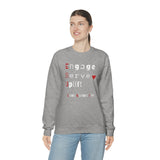 ESU Heart Unisex Heavy Blend™ Crewneck Sweatshirt