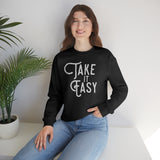 Take it Easy Unisex Heavy Blend™ Crewneck Sweatshirt