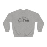 Take a Hike Unisex Heavy Blend™ Crewneck Sweatshirt