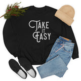 Take it Easy Unisex Heavy Blend™ Crewneck Sweatshirt