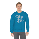 Take it Easy Unisex Heavy Blend™ Crewneck Sweatshirt