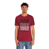 1962 Unisex Jersey Short Sleeve Tee (Bella+Canvas)