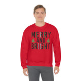 Merry and Bright Unisex Heavy Blend™ Crewneck Sweatshirt