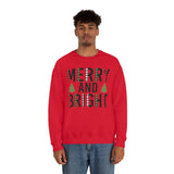 Merry and Bright Unisex Heavy Blend™ Crewneck Sweatshirt