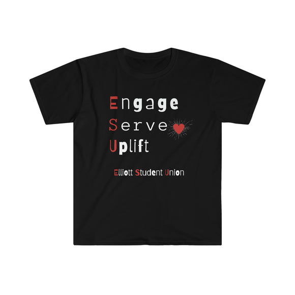 ESU Heart Unisex Softstyle T-Shirt