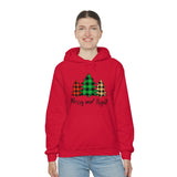 Merry and Bright Trees Unisex Heavy Blend™ Hooded Sweatshirt