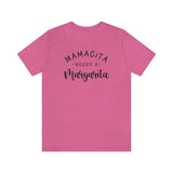 Mamacita Needs a Margarita Unisex Jersey Short Sleeve Tee (Bella+Canvas)