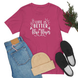 Flip Flops Unisex Jersey Short Sleeve Tee (Bella+Canvas)