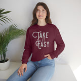 Take it Easy Unisex Heavy Blend™ Crewneck Sweatshirt