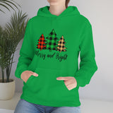 Merry and Bright Trees Unisex Heavy Blend™ Hooded Sweatshirt