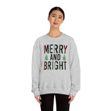 Merry and Bright Unisex Heavy Blend™ Crewneck Sweatshirt