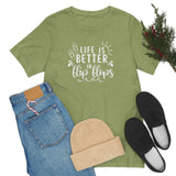 Flip Flops Unisex Jersey Short Sleeve Tee (Bella+Canvas)