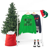 Merry and Bright Unisex Heavy Blend™ Crewneck Sweatshirt