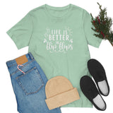 Flip Flops Unisex Jersey Short Sleeve Tee (Bella+Canvas)