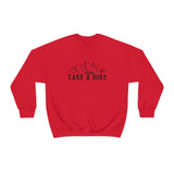 Take a Hike Unisex Heavy Blend™ Crewneck Sweatshirt