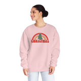 Rainbow Christmas Unisex NuBlend® Crewneck Sweatshirt (Jerzees)