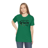 Feeling Grinchy Unisex Jersey Short Sleeve Tee