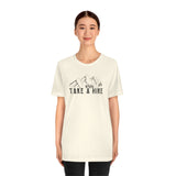 Take a Hike Unisex Jersey Short Sleeve Tee