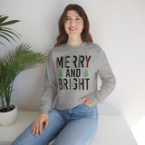 Merry and Bright Unisex Heavy Blend™ Crewneck Sweatshirt