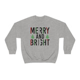 Merry and Bright Unisex Heavy Blend™ Crewneck Sweatshirt