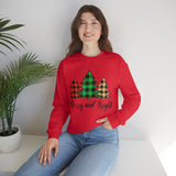 Merry and Bright  Trees Unisex Heavy Blend™ Crewneck Sweatshirt