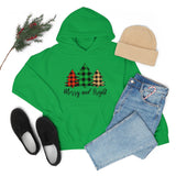 Merry and Bright Trees Unisex Heavy Blend™ Hooded Sweatshirt