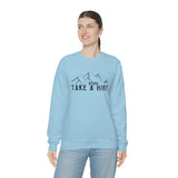 Take a Hike Unisex Heavy Blend™ Crewneck Sweatshirt