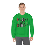 Merry and Bright Unisex Heavy Blend™ Crewneck Sweatshirt