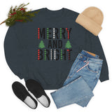 Merry and Bright Unisex Heavy Blend™ Crewneck Sweatshirt