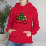 Merry and Bright Trees Unisex Heavy Blend™ Hooded Sweatshirt