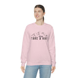 Take a Hike Unisex Heavy Blend™ Crewneck Sweatshirt