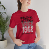 1962 Unisex Jersey Short Sleeve Tee (Bella+Canvas)