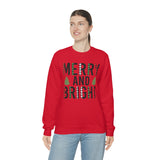 Merry and Bright Unisex Heavy Blend™ Crewneck Sweatshirt