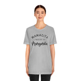 Mamacita Needs a Margarita Unisex Jersey Short Sleeve Tee (Bella+Canvas)